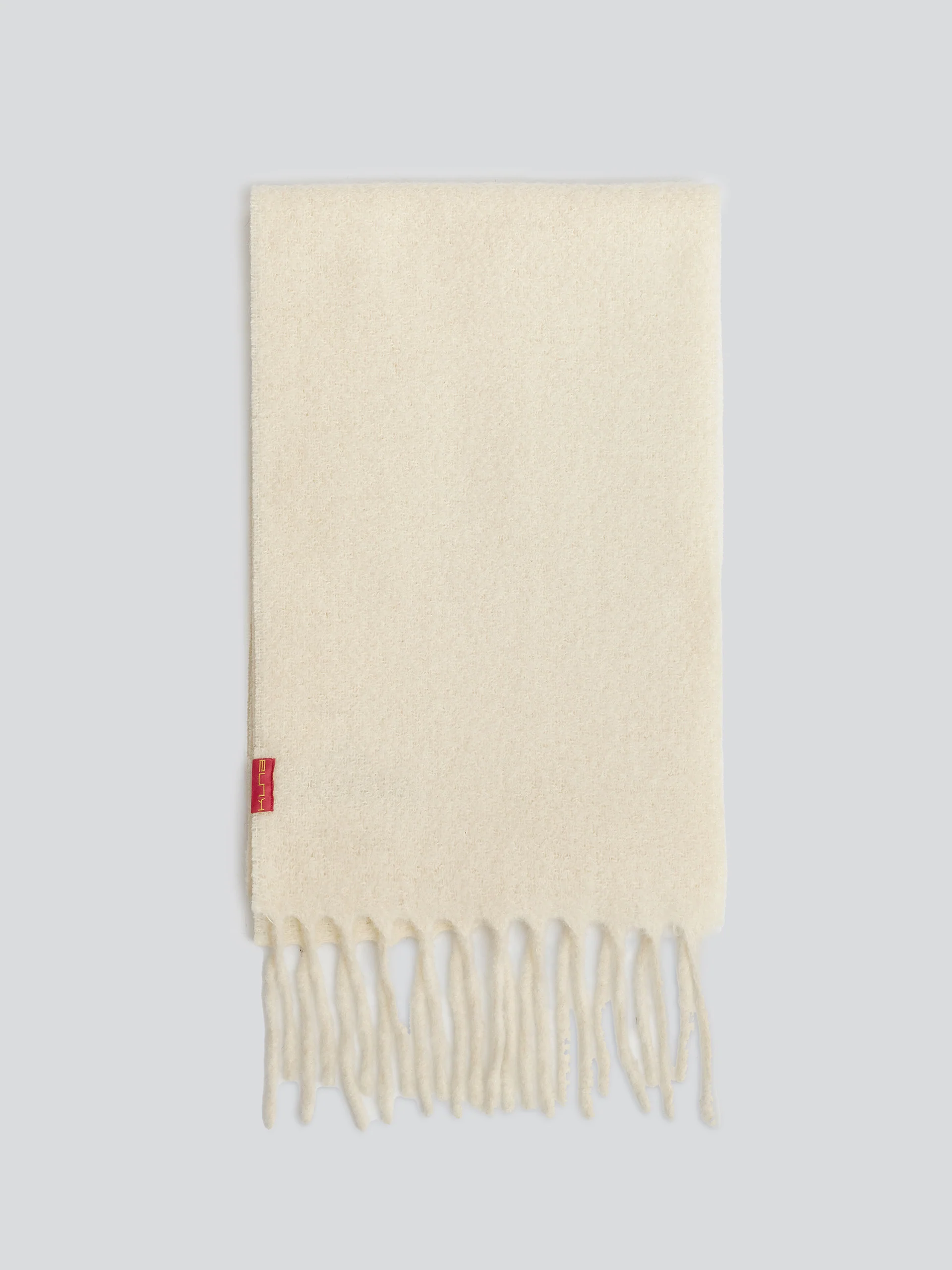 Yamileth Scarf Baby Alpaca & Wool Color Ecru - Image 2