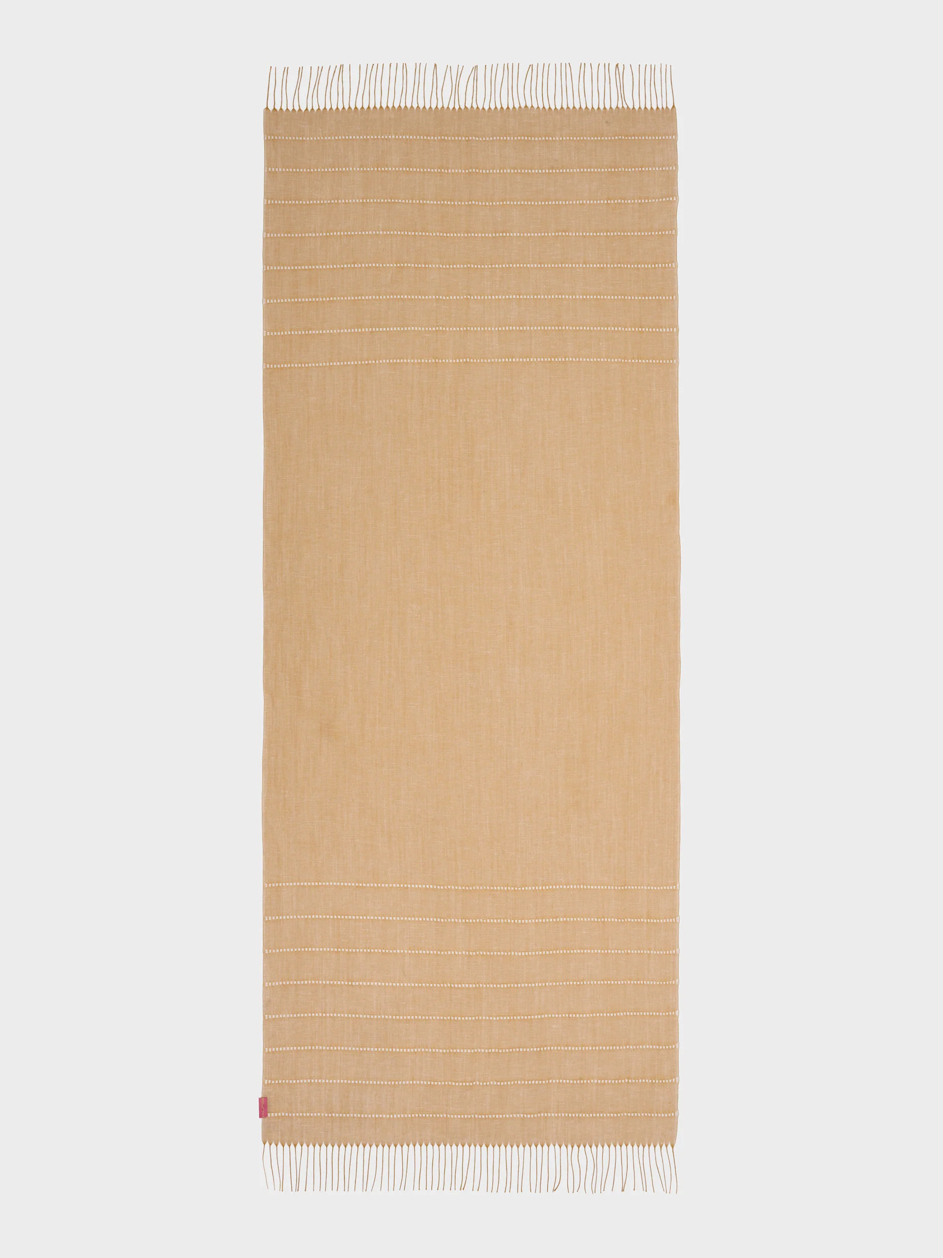 Zabila Shawl Linen Color Yellow - Image 4