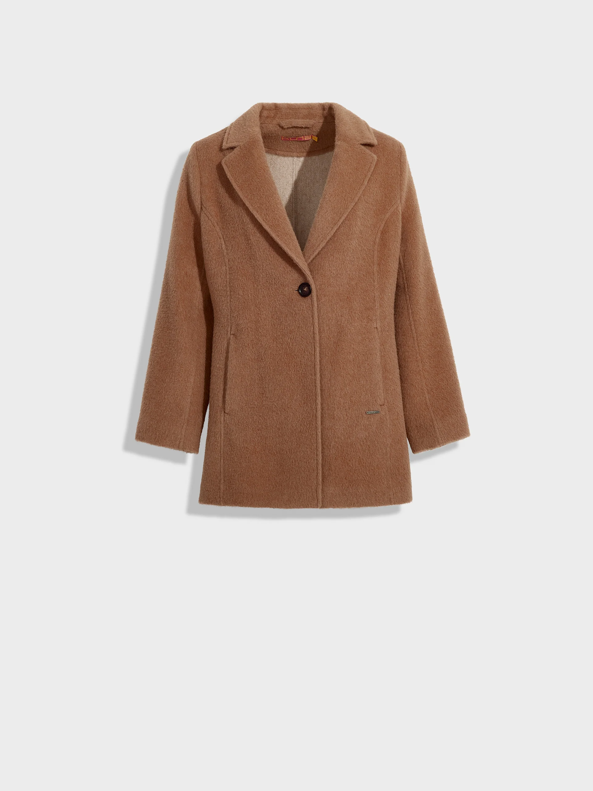 Zaza Coat Alpaca Color Camel