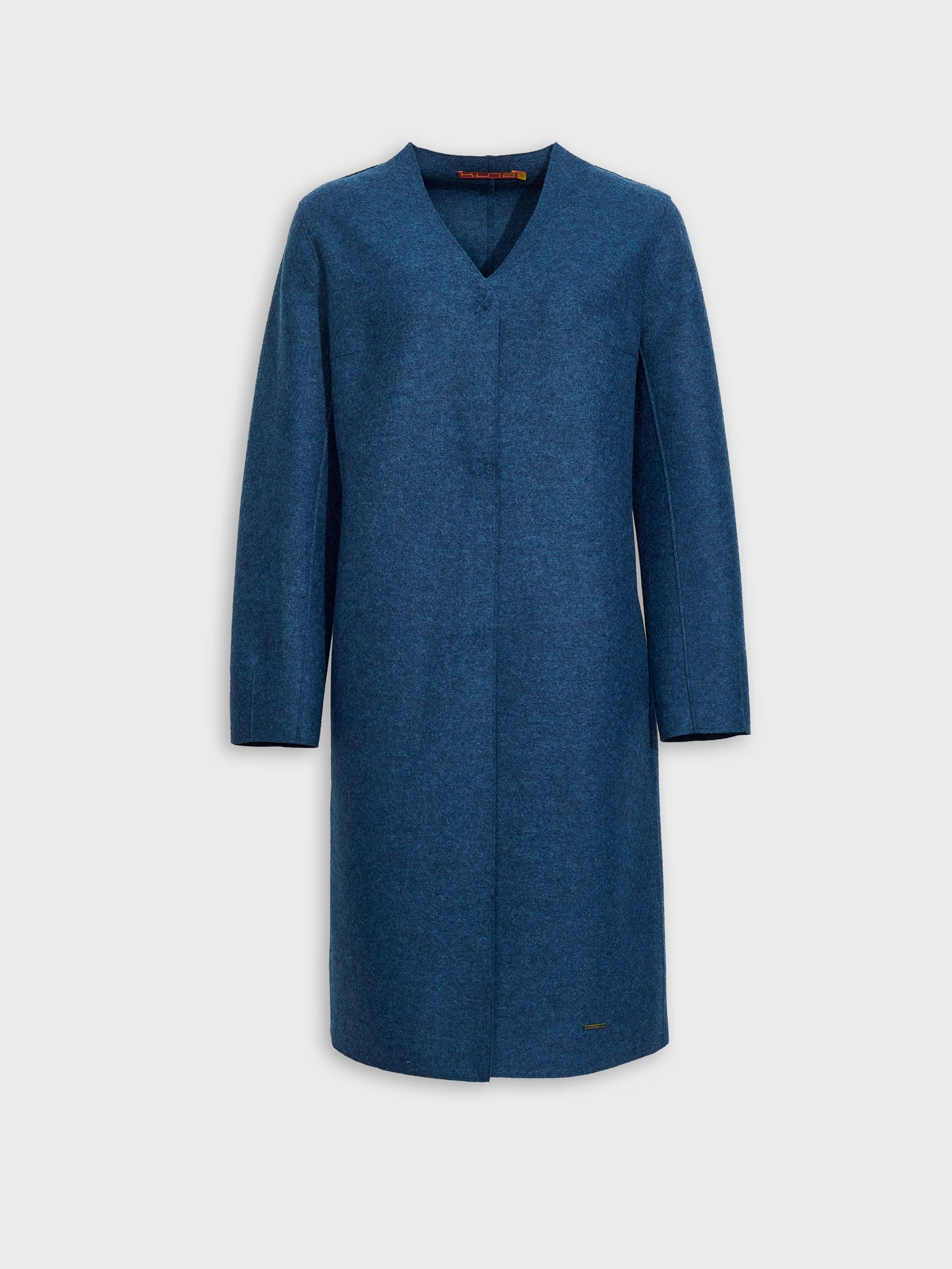 Zumi Coat Alpaca Color Blue