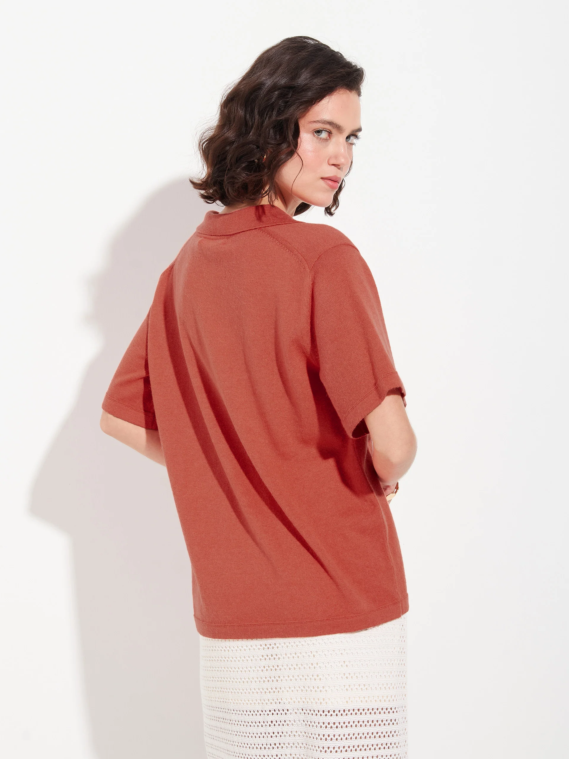 Zymba T-Shirt Cotton Color Orange - Image 3