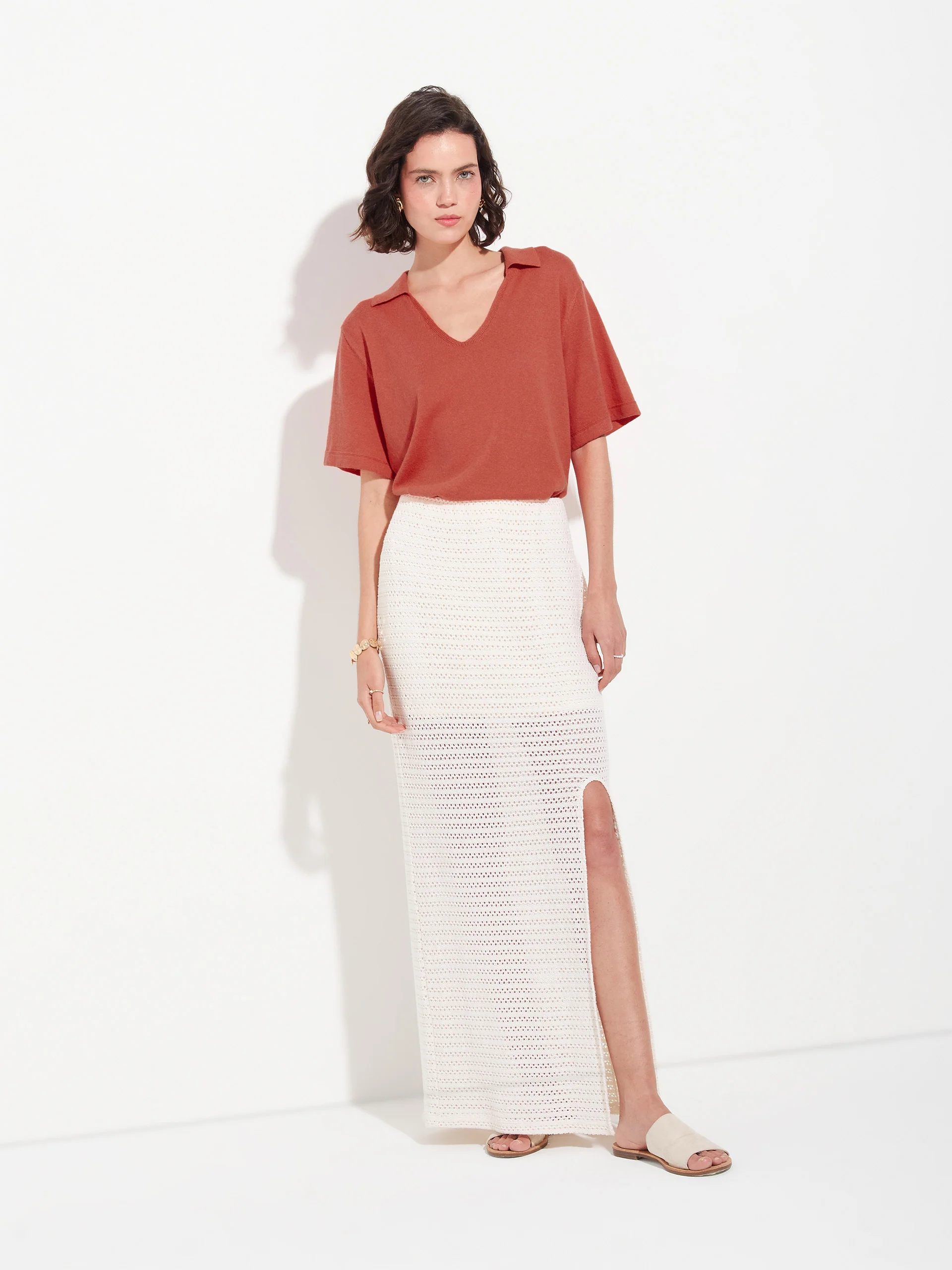 Zymba T-Shirt Cotton Color Orange - Image 4