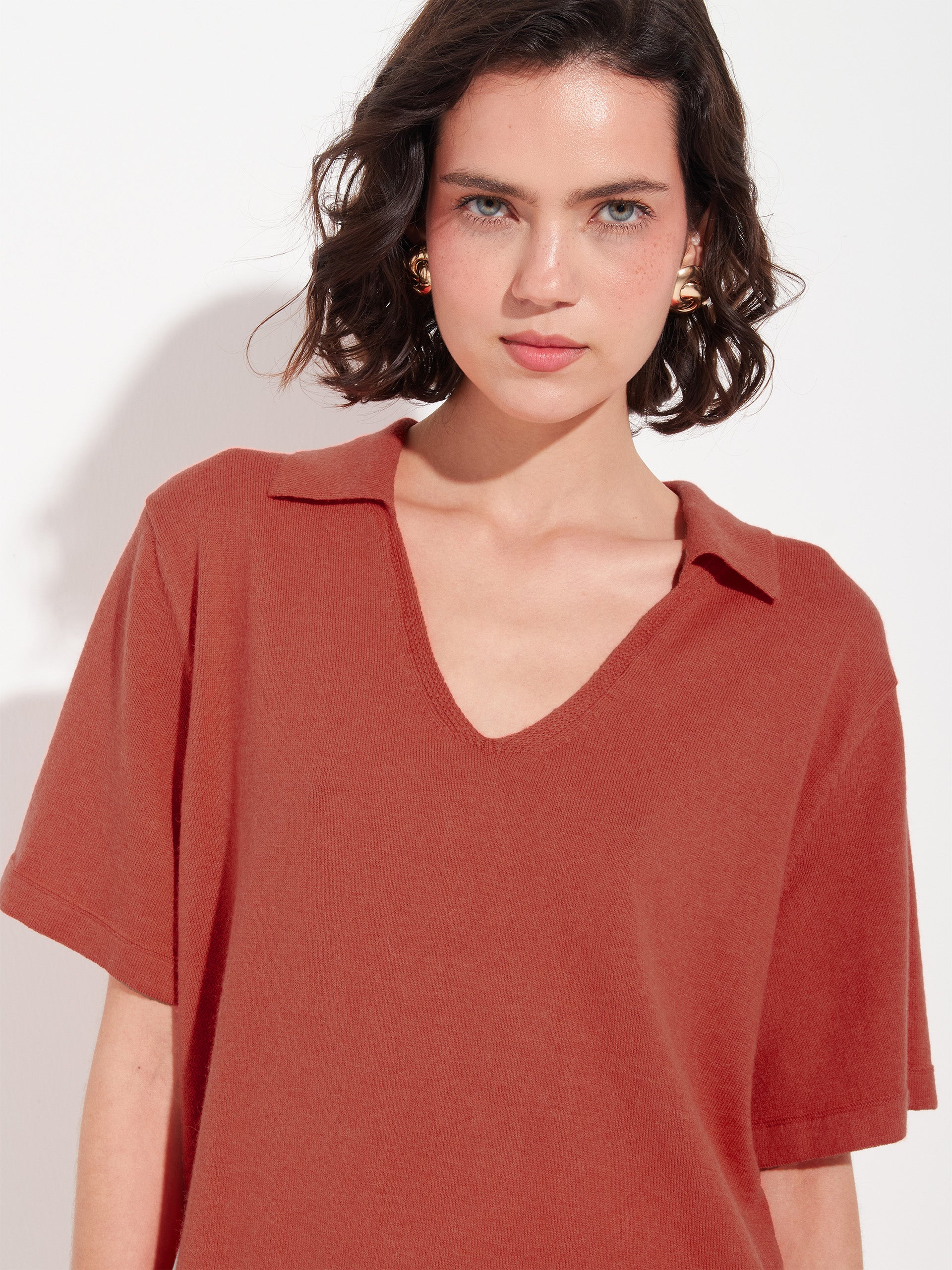 Zymba T-Shirt Cotton Color Orange - Image 5