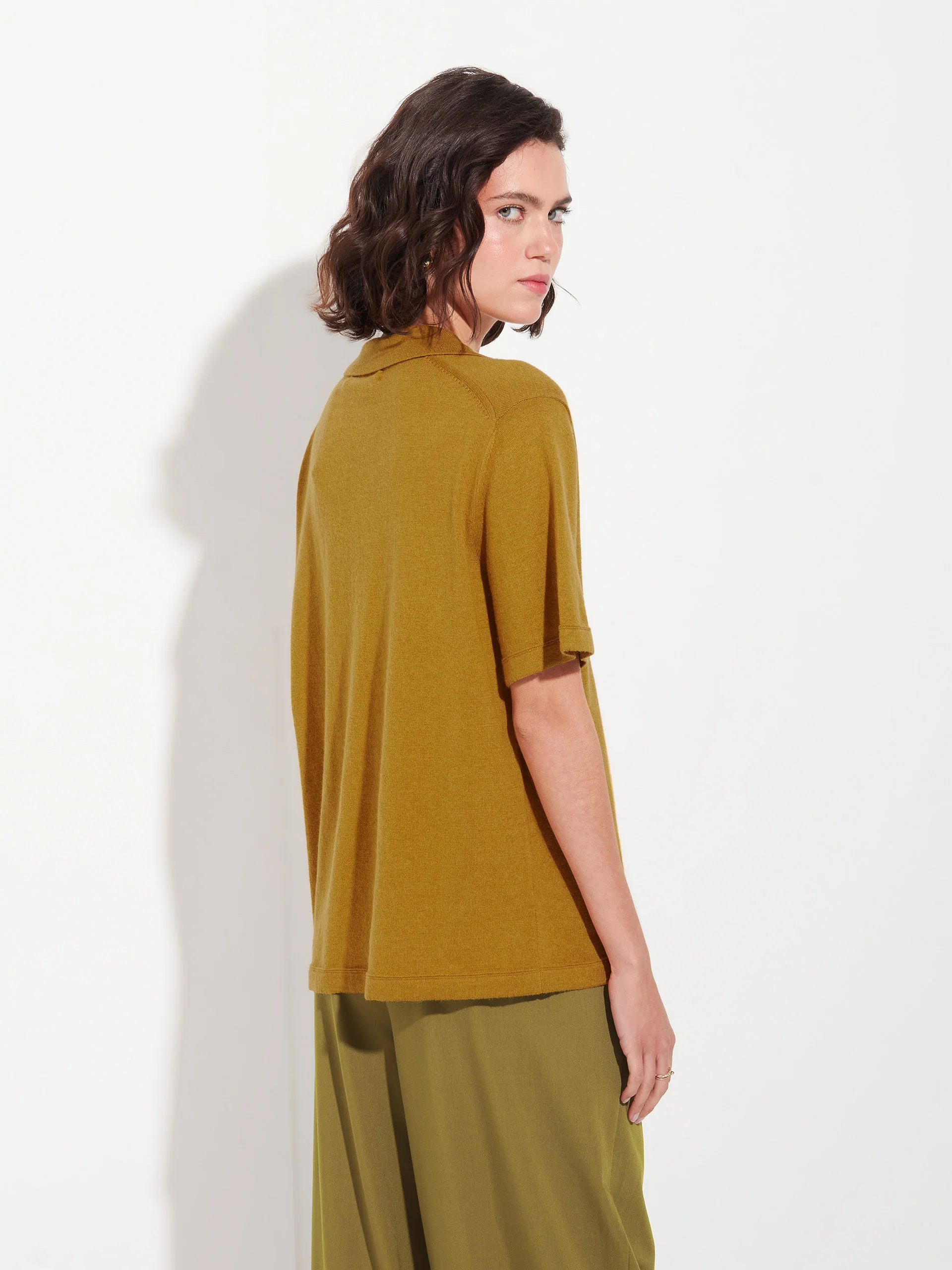 Zymba T-Shirt Cotton Color Yellow - Image 3